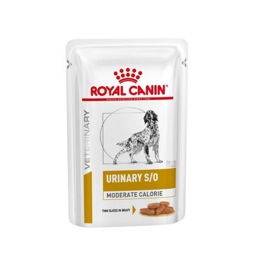 Royal Canin Veterinary Diet Urinary S/O moderate calorieschien - Aliment humide en sachets