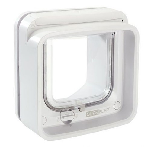 Chatière SureFlap Microchip Cat Flap 142x120mm avec lecteur de puce électronique