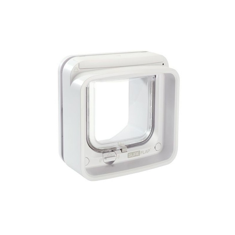 Chatière SureFlap Microchip Cat Flap 142x120mm avec lecteur de puce électronique