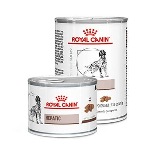 Royal Canin Veterinary Diet HEPATIC Dog Loaf - boîte 12x420g