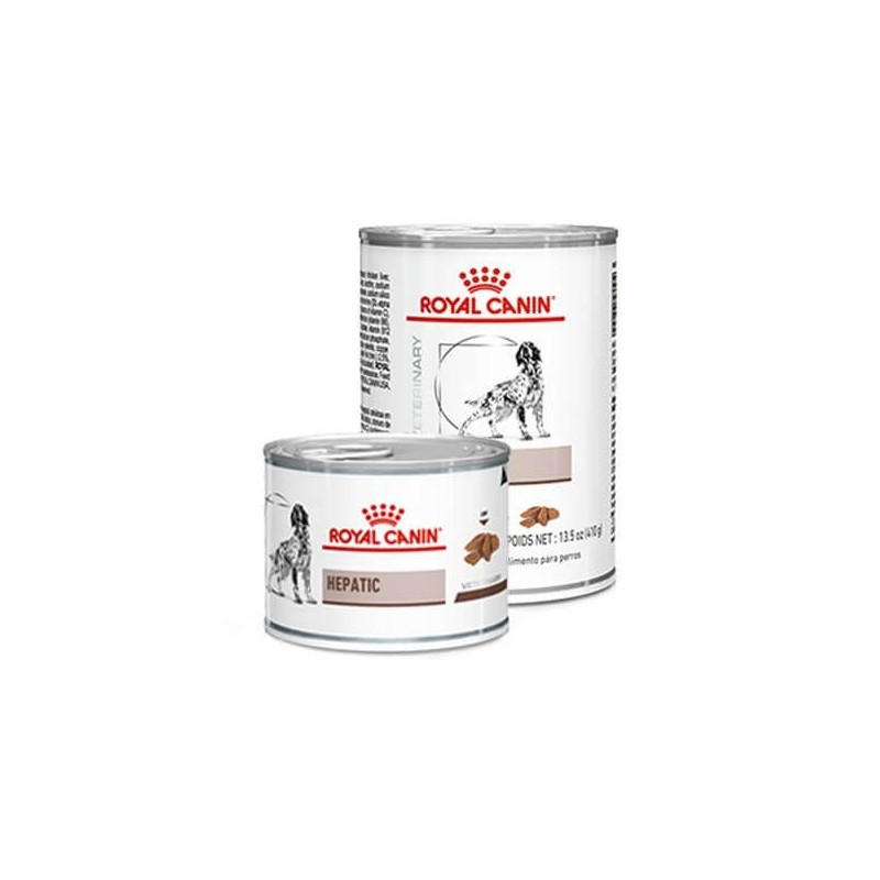 Royal Canin Veterinary Diet HEPATIC Dog Loaf - boîte 12x420g