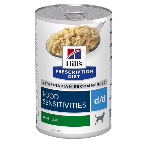 Hill's Prescription Diet Canine d/d Food Sensitivities - Aliment humide en boîte