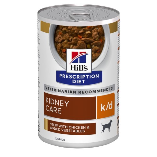 Hill's Prescription Diet Canine k/d Kidney Care stew with chicken - aliment humide mijoté