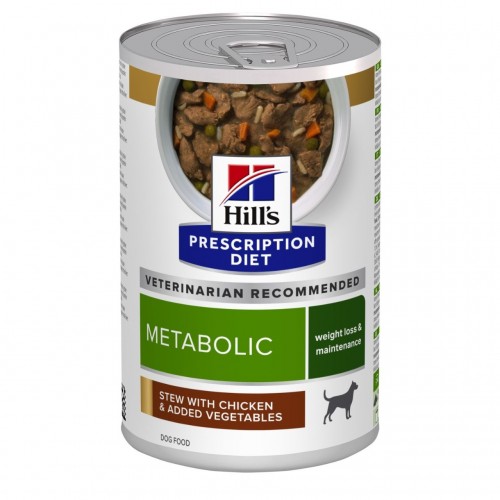 Hill's Prescription Diet Canine Metabolic Weight Management stew chicken - Aliment humide mijoté