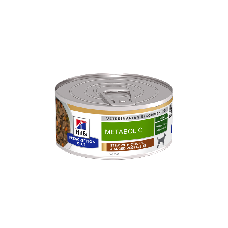 Hill's Prescription Diet Canine Metabolic Weight Management stew chicken - Aliment humide mijoté