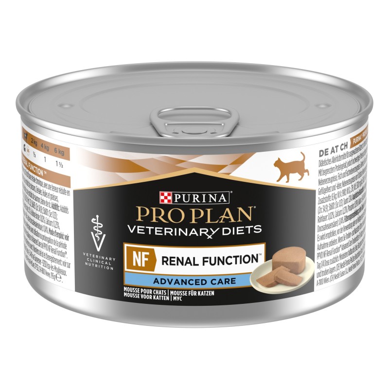 Purina Veterinary Diets Feline NF Renal Function Advanced Care Mousse pour chat - aliment humide en boîte