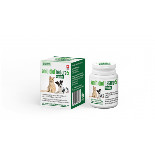 Anibidiol Nature 25, capsules pour chiens