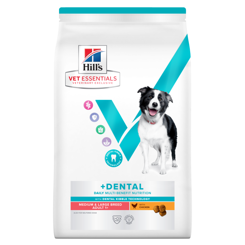 Hill's Vet Essentials Multi-Benefit + Senior Mature Adult 7+ medium & large dog with chicken 2 kg