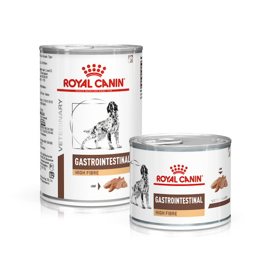 Royal Canin Veterinary Diet GASTROINTESTINAL High FIBRE Dog - boîte 12x410g