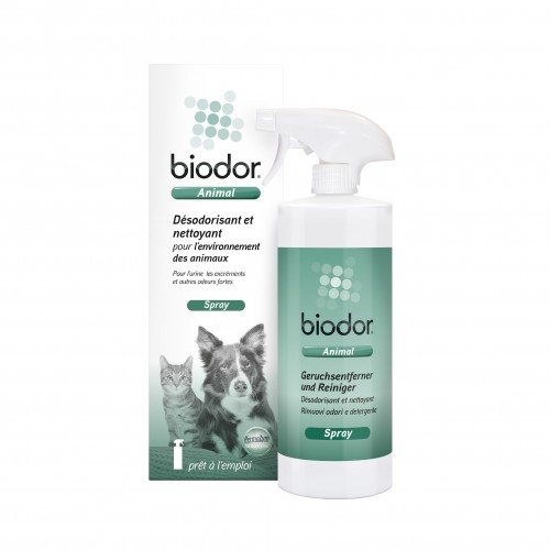 Biodor Animal Spray désodorisant et nettoyant 750ml