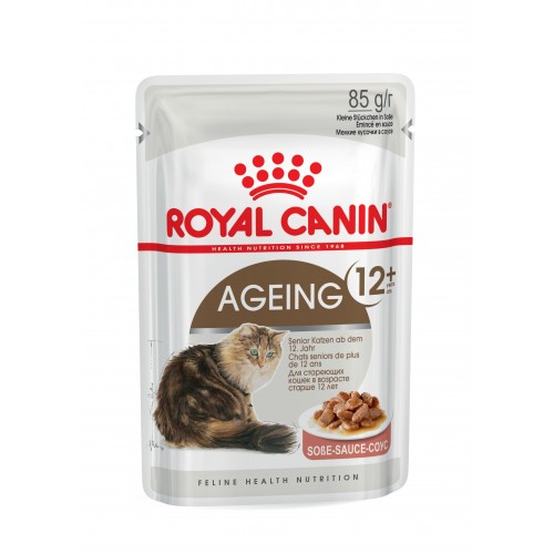 Royal Canin Health Nutrition Ageing 12+ Cat - en sauce - sachet 12x85g