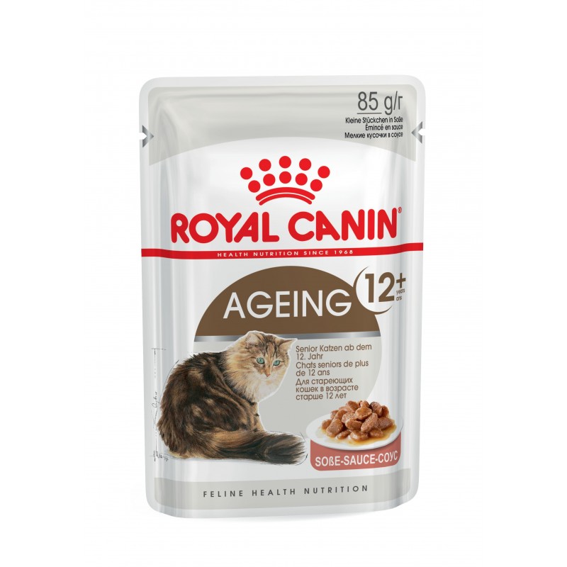 Royal Canin Health Nutrition Ageing 12+ Cat - en sauce - sachet 12x85g