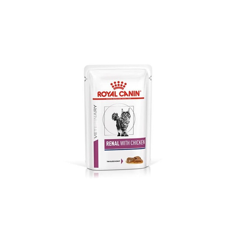 Royal Canin Veterinary Diet Renal chat - Aliment humide en sachet