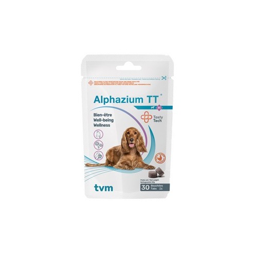 Alphazium TT TVM M pour chiens de 12,5 à 40kg - 30 tabs