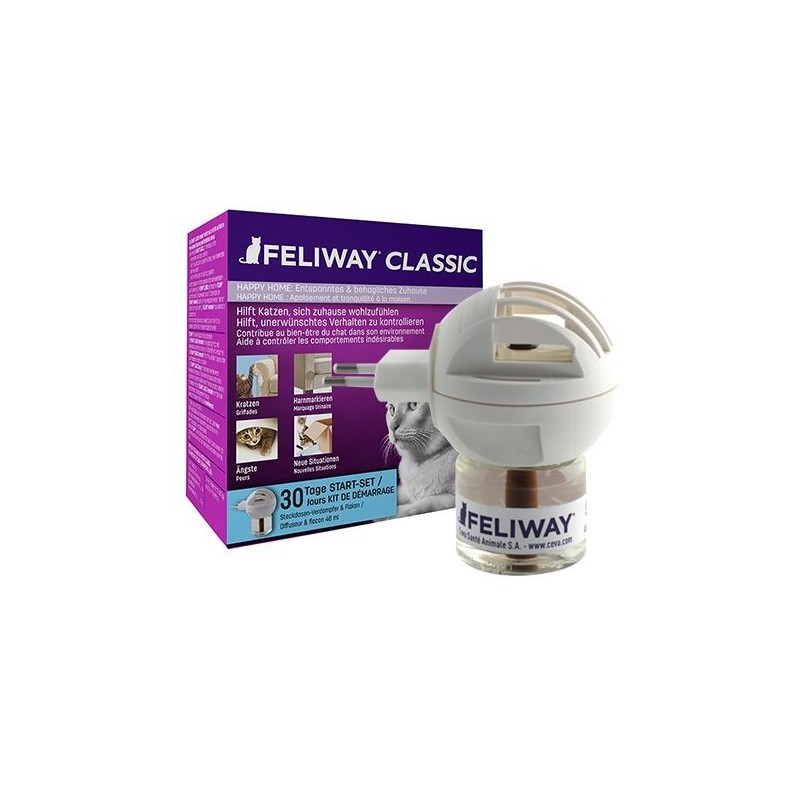 Feliway Classic pour chat, kit diffuseur