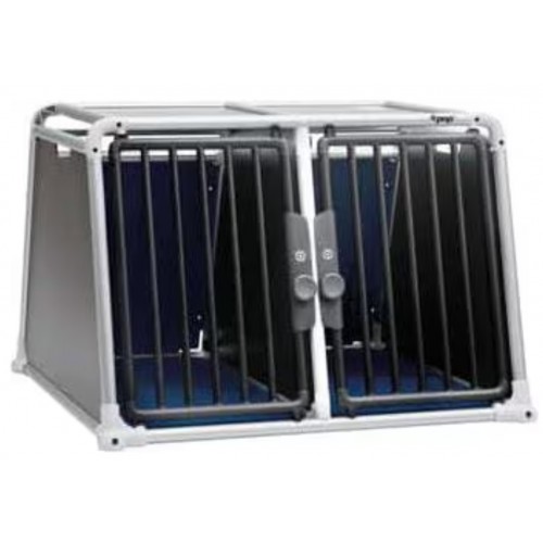 Cage de transport pour chien 4pets New Eco 22 L double