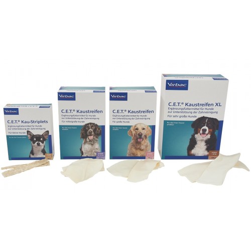 Virbac C.E.T. Lamelles à mâcher pour petits chiens jusqu'à 10kg, env. 200g