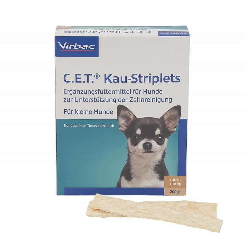 Virbac C.E.T. Lamelles à mâcher pour petits chiens jusqu'à 10kg, 200g