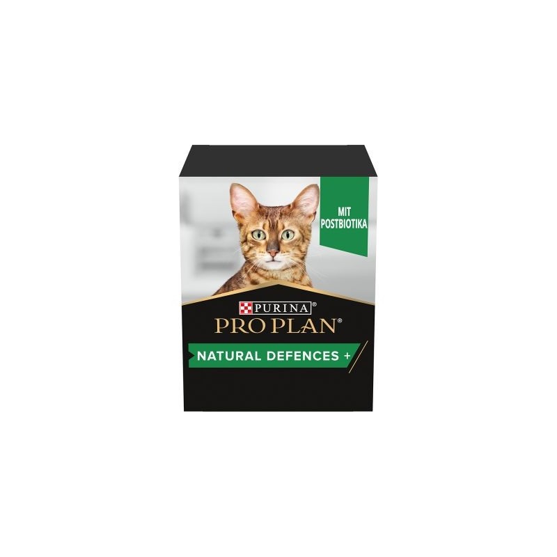 Purina ProPlan Pet Supplements CAT Natural Defences+ (probiotiques, levure) pour chat - poudre 60g