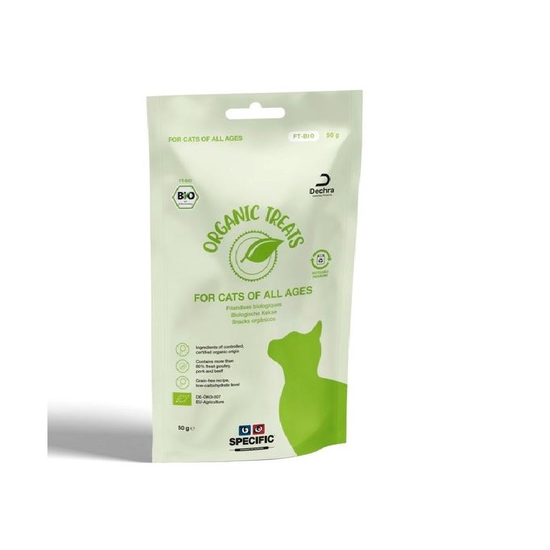 Specific FT-BIO Organic Treats friandises pour chat