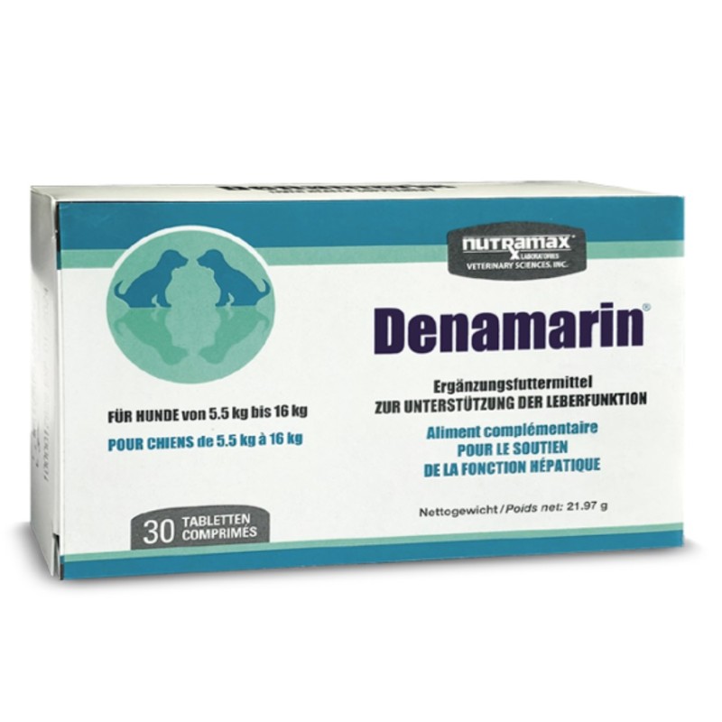 Denamarin M pour chiens de 5.5 à 16 kg - 30cp