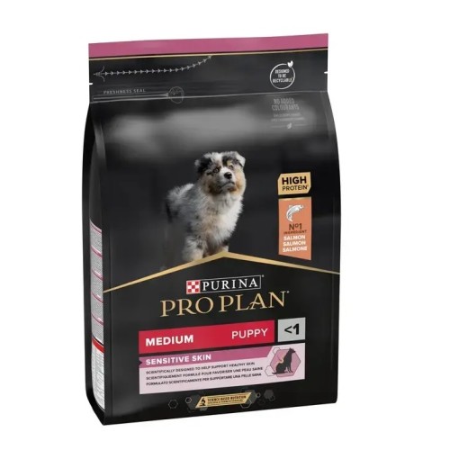 Purina ProPlan Medium Puppy Sensitive Skin Salmon 3kg