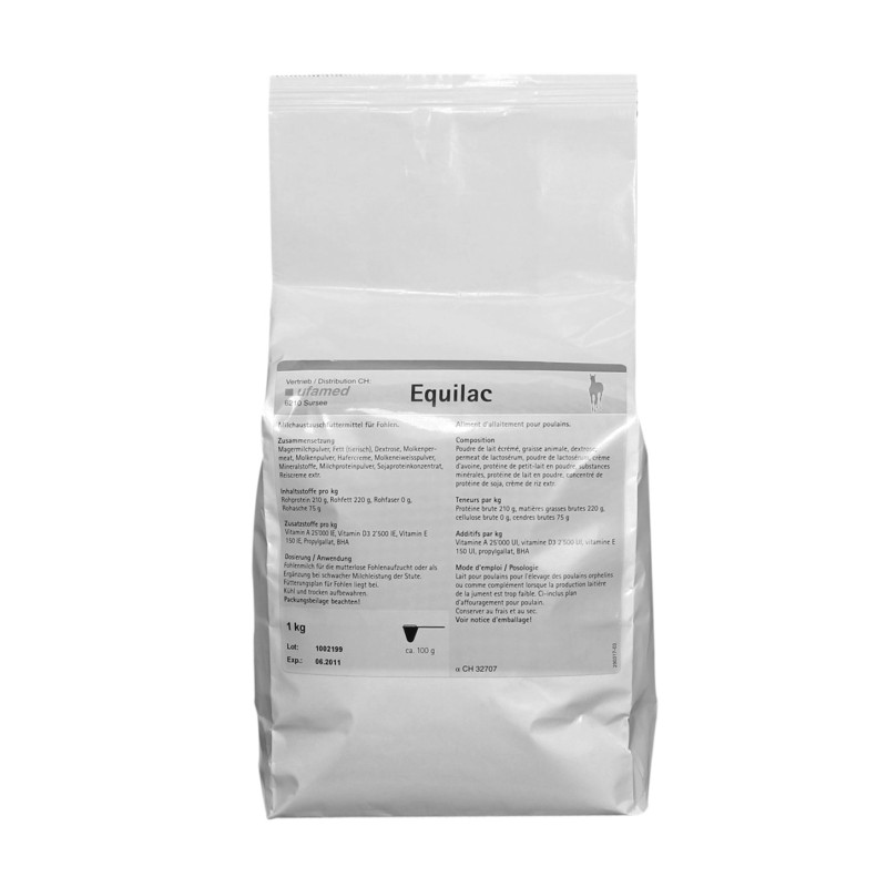 Equilac Ufamed - lait en poudre pour poulain 1kg