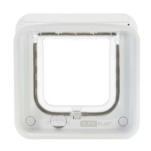 Chatière SureFlap Microchip Cat Flap 142x120mm avec lecteur de puce électronique