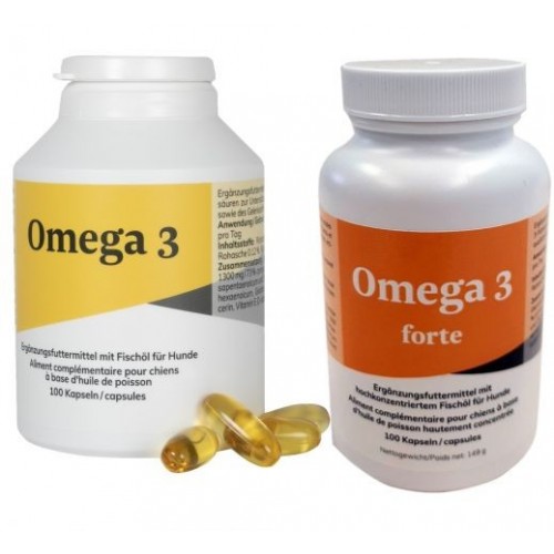 Provet Omega 3 Forte Capsules pour chien 100 capsules