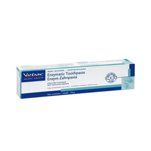 tube 70g de dentifrice enzymatique C.E.T. Virbac goût volaille