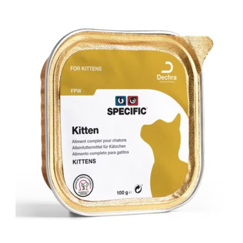 SPECIFIC Cat FPW  Kitten / Chaton - aliment humide en barquette 7x100g