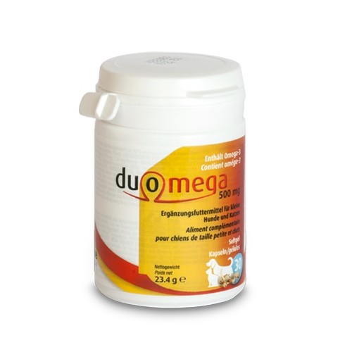 Duomega 500 pour chat et chien 30 capsules