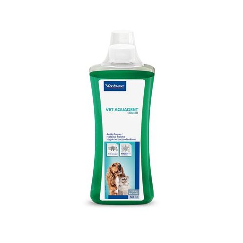 PROMO Vet Aquadent Virbac solution pour chien en chat 500 ml (4/25)